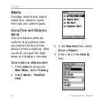 Предварительный просмотр 24 страницы Garmin Edge 205 Owner'S Manual