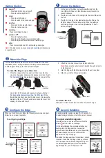 Garmin Edge 205 Quick Reference Manual preview