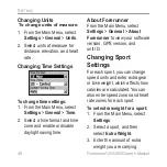 Preview for 52 page of Garmin Edge 305 Owner'S Manual