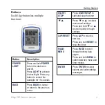 Предварительный просмотр 9 страницы Garmin EDGE 500 Owner'S Manual