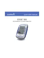 Garmin EDGE 500 Quick Start Manual preview