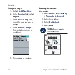 Preview for 32 page of Garmin EDGE 705 Owner'S Manual