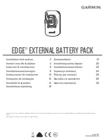 Preview for 1 page of Garmin Edge Installation Instructions Manual