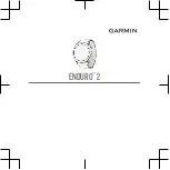 Garmin ENDURO 2 Quick Start Manual preview