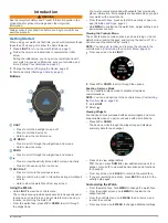 Предварительный просмотр 7 страницы Garmin ENDURO Owner'S Manual & Quick Start Manual