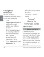 Preview for 73 page of Garmin ENDURO Owner'S Manual & Quick Start Manual