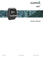 Garmin epix Owner'S Manual предпросмотр