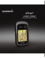 Garmin eTrex 10 Owner'S Manual preview