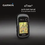 Garmin eTrex 20 Quick Start Manual preview