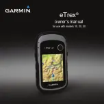 Garmin eTrex 30 Owner'S Manual preview