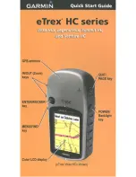 Garmin eTrex HC series Quick Start Manual preview