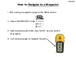 Preview for 19 page of Garmin eTrex High Sensitivity Tutorial