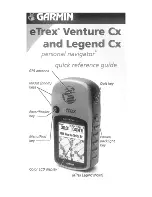 Предварительный просмотр 96 страницы Garmin eTrex Legend Cx Owner'S Manual