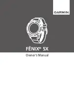 Garmin Fenix 5x Owner'S Manual preview