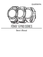 Garmin FENIX 6S PRO Owner'S Manual preview