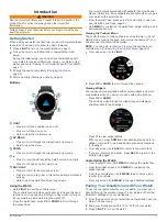 Предварительный просмотр 7 страницы Garmin Fenix 6S Owner'S Manual