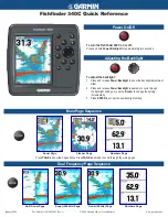 Preview for 1 page of Garmin Fishfinder 340C Quick Reference