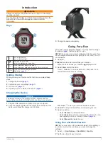 Preview for 5 page of Garmin Forerunner 10 Owner'S Manual