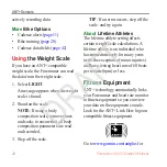 Preview for 30 page of Garmin FORERUNNER *10XT Owner'S Manual