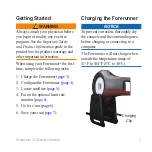 Предварительный просмотр 3 страницы Garmin Forerunner 110 Owner'S Manual