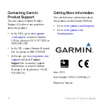 Предварительный просмотр 16 страницы Garmin Forerunner 110 Owner'S Manual