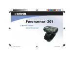 Garmin Forerunner 201 - Running GPS Receiver Owner'S Manual preview