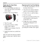 Preview for 22 page of Garmin Forerunner 210 Owner'S Manual