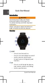 Preview for 2 page of Garmin FORERUNNER 255 Series Quick Start Manual