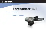 Garmin Forerunner 301 - Running GPS Receiver Owner'S Manual preview