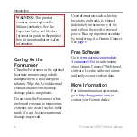 Preview for 6 page of Garmin Forerunner 310XT - Running GPS Receiver Owner'S Manual