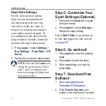 Preview for 14 page of Garmin Forerunner 310XT - Running GPS Receiver Owner'S Manual