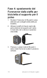 Preview for 16 page of Garmin Forerunner 310XT - Running GPS Receiver Quick Release Instructions