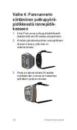 Preview for 46 page of Garmin Forerunner 310XT - Running GPS Receiver Quick Release Instructions