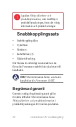 Preview for 52 page of Garmin Forerunner 310XT - Running GPS Receiver Quick Release Instructions