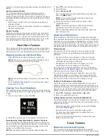 Предварительный просмотр 8 страницы Garmin Forerunner 35 Owner'S Manual