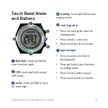 Preview for 3 page of Garmin Forerunner 40 Quick Reference Manual