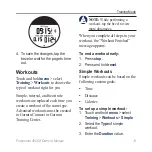 Preview for 21 page of Garmin Forerunner 405CX - Running GPS Receiver Owner'S Manual