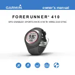 Garmin Forerunner 410 Owner'S Manual preview