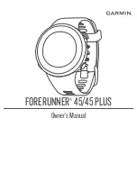 Garmin FORERUNNER 45 Owner'S Manual preview