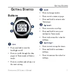 Preview for 7 page of Garmin Forerunner 50 Owner'S Manual