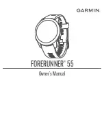 Garmin FORERUNNER 55 Download Owner'S Manual preview