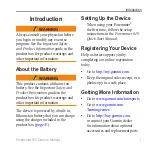 Preview for 5 page of Garmin Forerunner 610 Owner'S Manual