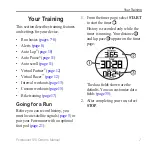 Preview for 9 page of Garmin Forerunner 610 Owner'S Manual