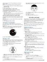 Предварительный просмотр 6 страницы Garmin FORERUNNER 645 Owner'S Manual