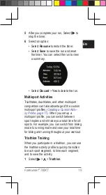 Preview for 16 page of Garmin Forerunner 735XT Owner'S Manual
