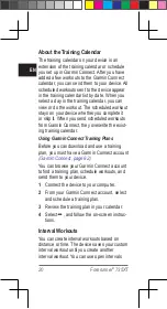 Preview for 21 page of Garmin Forerunner 735XT Owner'S Manual