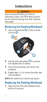 Preview for 2 page of Garmin Forerunner 910XT Instructions Manual