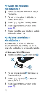 Preview for 26 page of Garmin Forerunner 910XT Instructions Manual