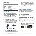 Preview for 9 page of Garmin Forerunner 910XT Quick Start Manual