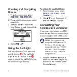 Preview for 10 page of Garmin Foretrex 301 - Hiking GPS Receiver Quick Start Manual